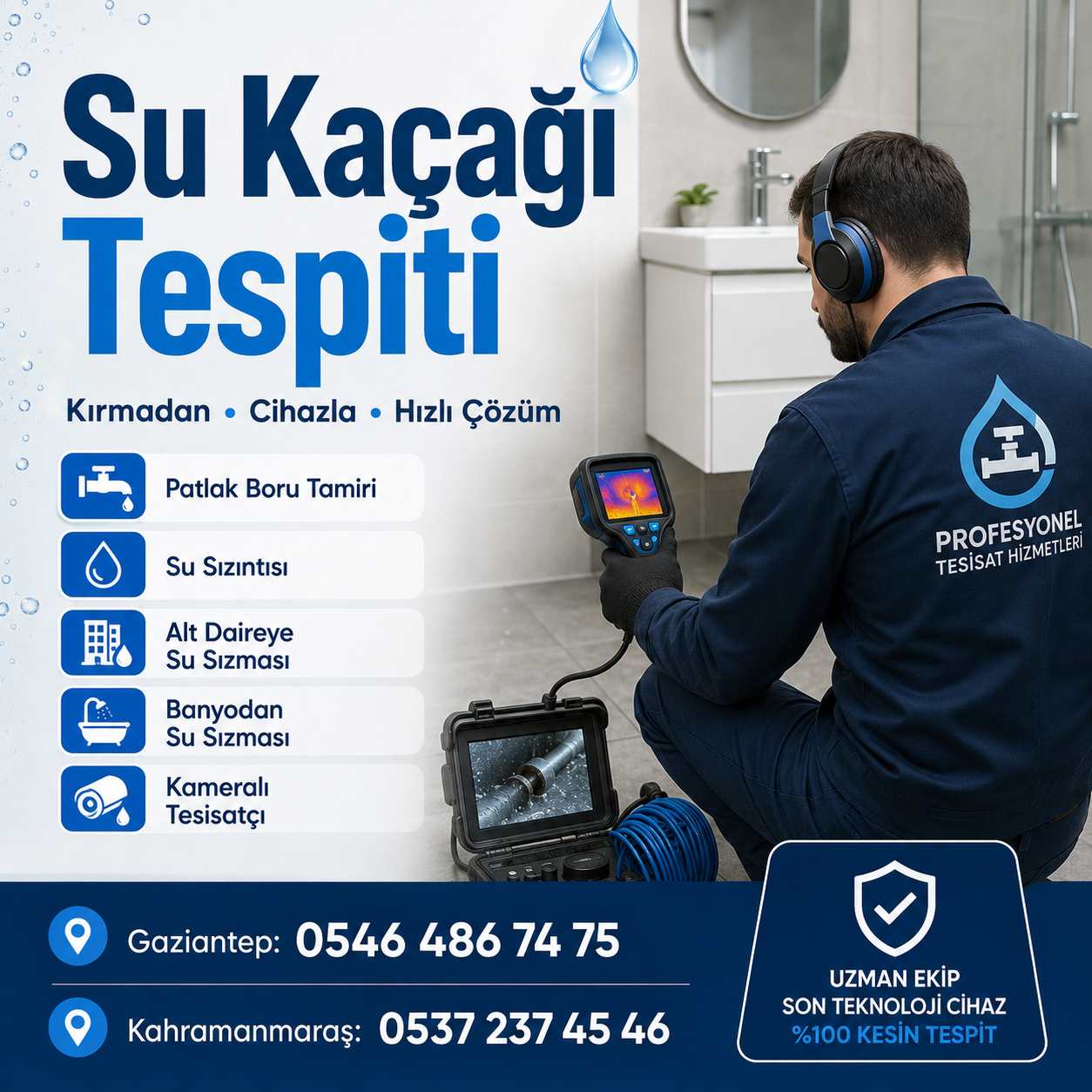 Su Kaçağı Tespiti Nasıl Yapılır?